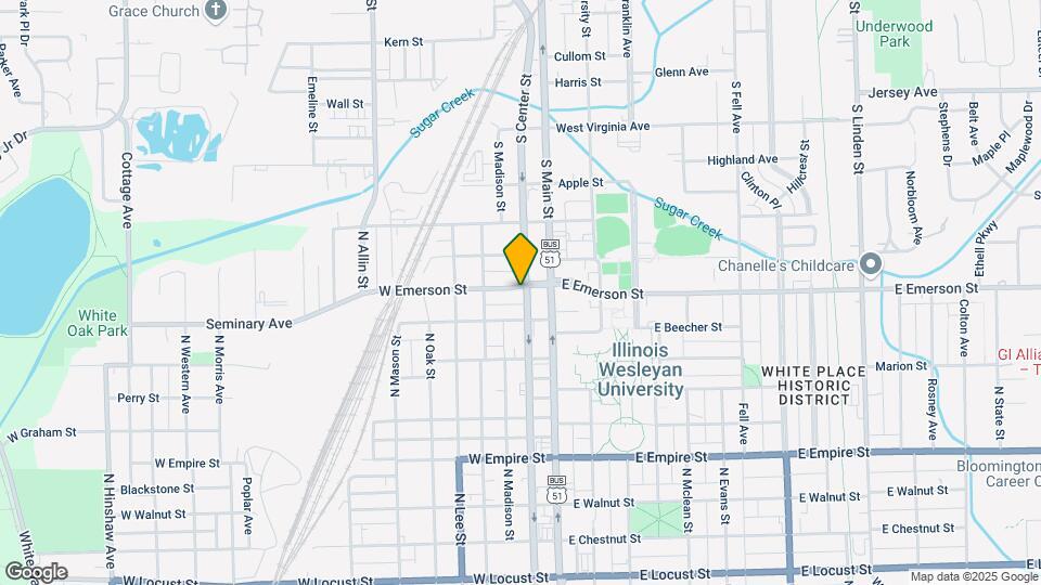 202 W Emerson St Map and Location Details