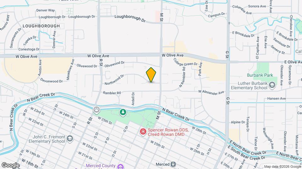 670 Northwood Dr Map and Location Details