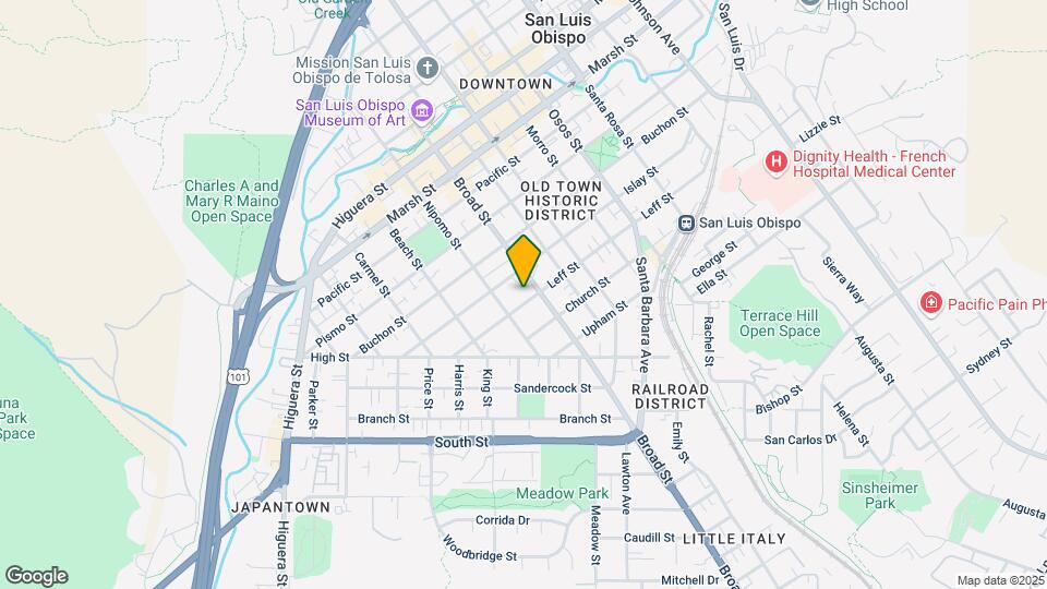 674 Leff St Map and Location Details