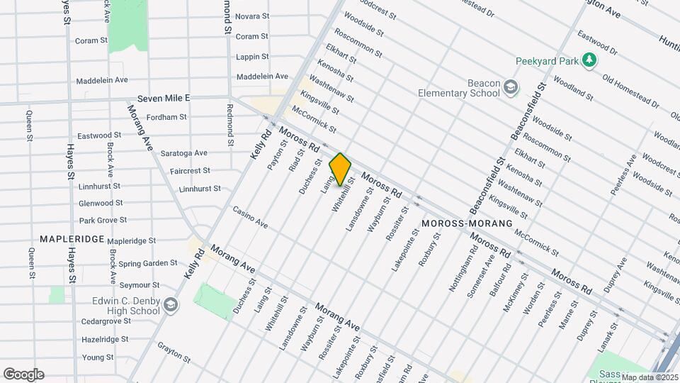 12511 Whitehill St Map and Location Details