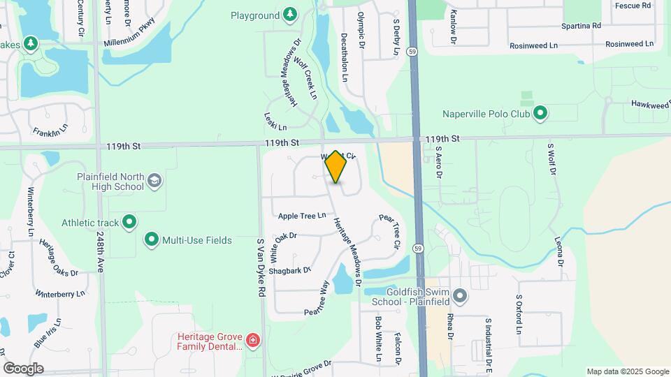 24022 Walnut Cir Map and Location Details