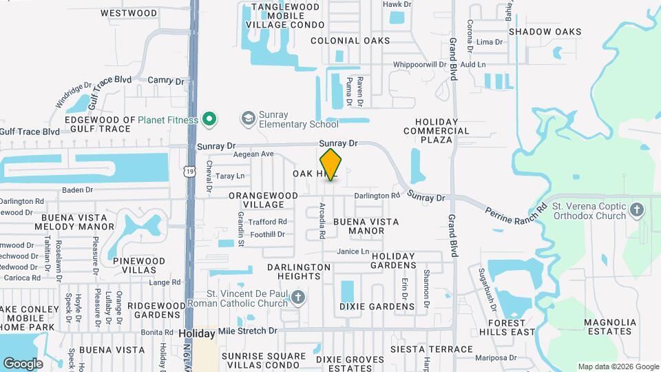 5015 Darlington Rd Map and Location Details