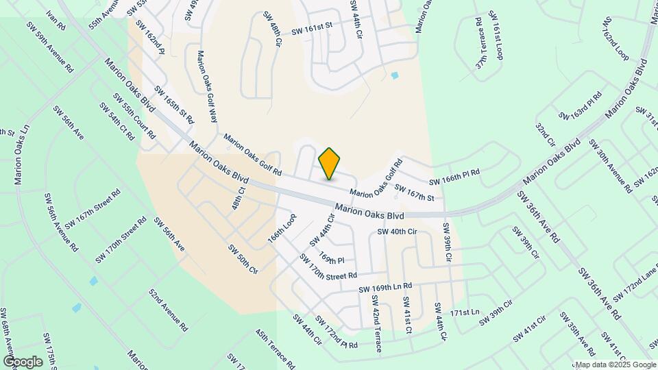 245 Marion Oaks Golf Rd Map and Location Details
