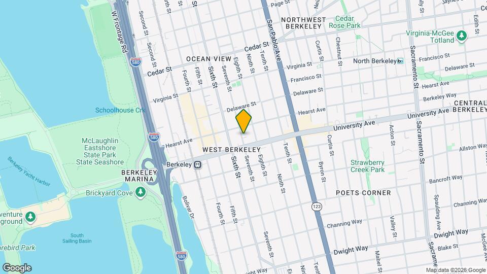 1917 Seventh St Map and Location Details