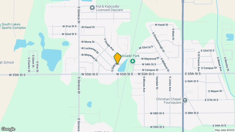 5550 S Gold St Map and Location Details