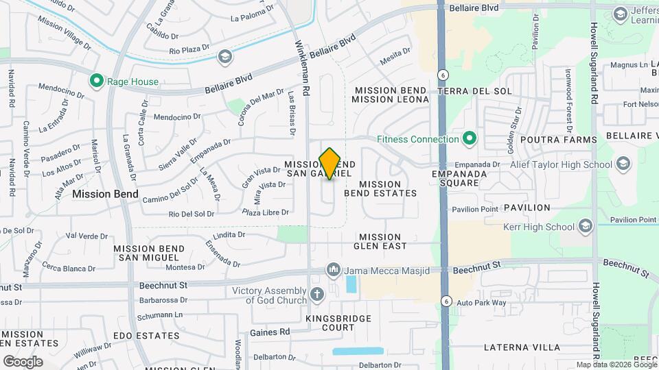 7518 Alcomita Dr Map and Location Details