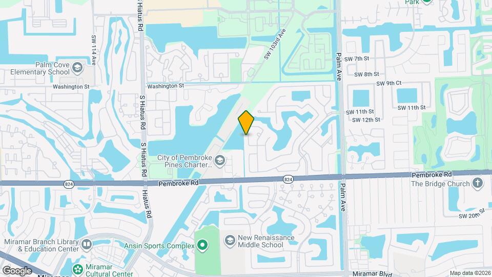 1382 SW 106th Ave Mapa y Detalles de la Ubicación