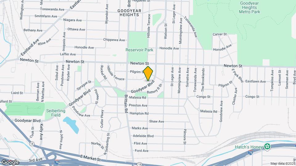 1635 Goodyear Blvd Map and Location Details