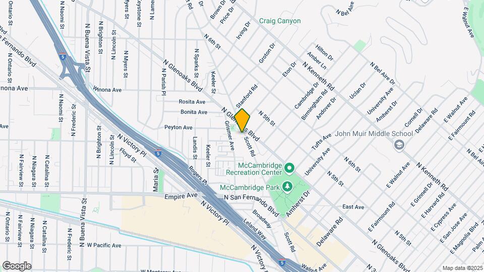 1905 Scott Rd Map and Location Details