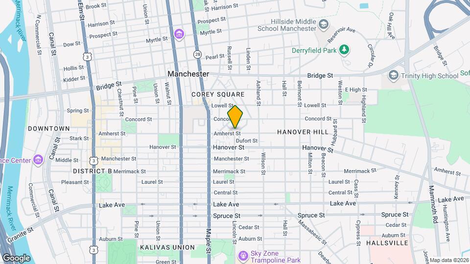 372 Amherst St Mapa y Detalles de la Ubicación