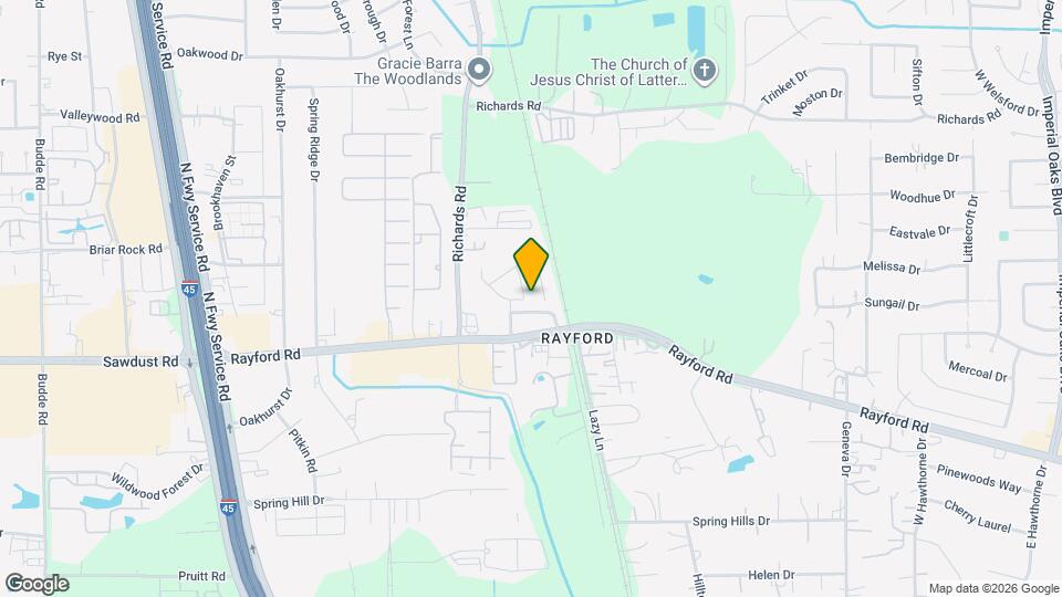 25106 Andris Ln Map and Location Details