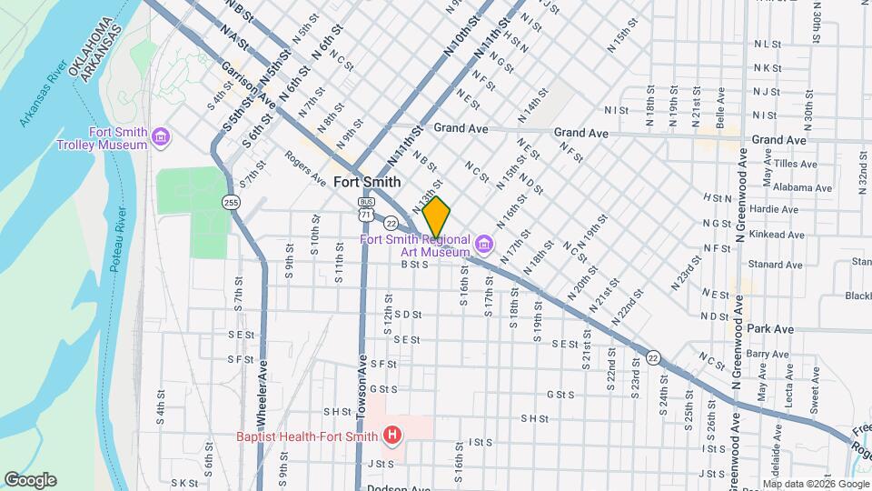 Mid Town Apartments Map and Location Details