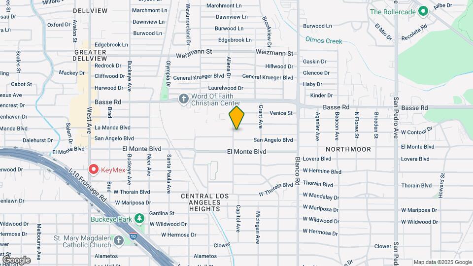 3710 Capitol Ave Map and Location Details