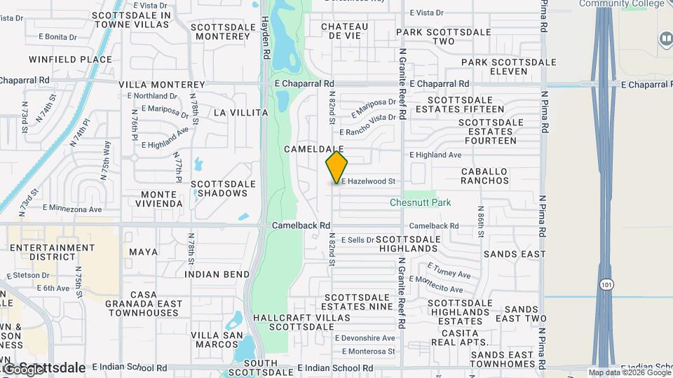 4607 N 82nd St Map and Location Details