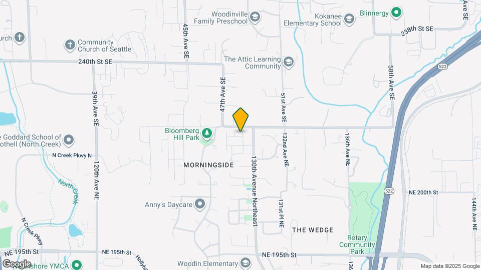 12950 NE 204th Pl Map and Location Details