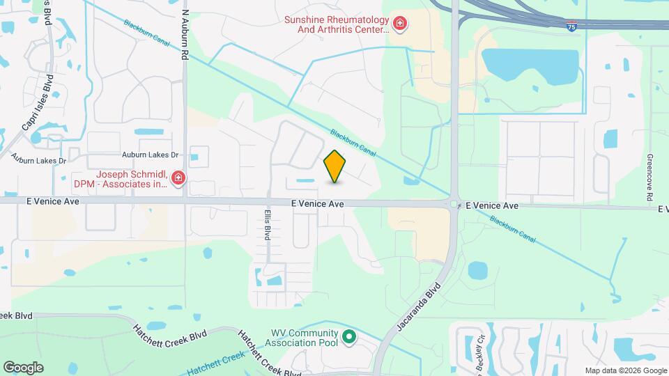 Villas at Venice Map and Location Details