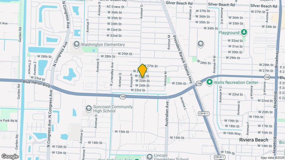 1218 W 25th St Mapa y Detalles de la Ubicación