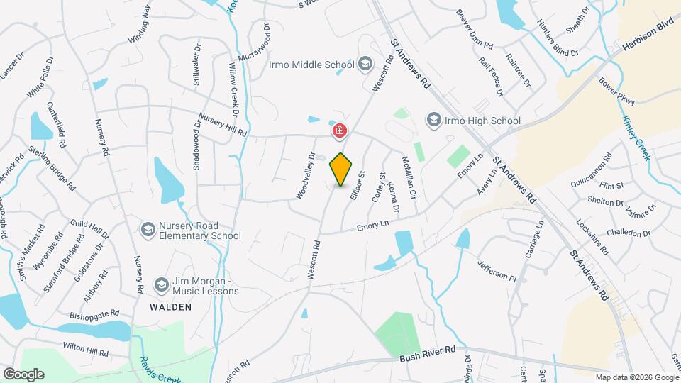 5908 Wescott Rd Map and Location Details