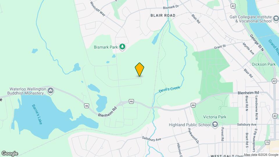 109 Rivergreen Cres Map and Location Details