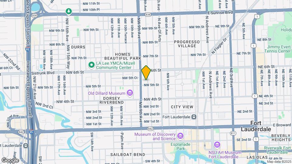 507 NW 8th Ave Mapa y Detalles de la Ubicación