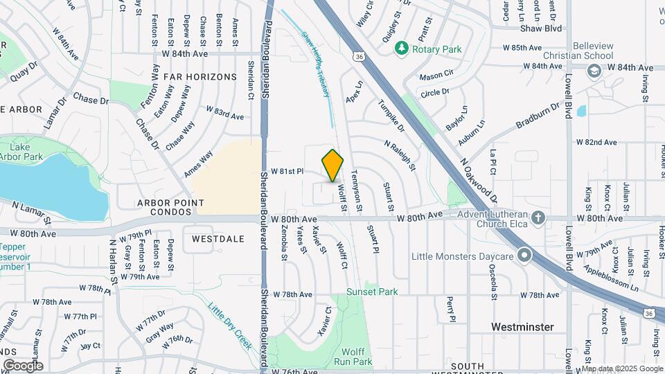 8079 Wolff St Map and Location Details