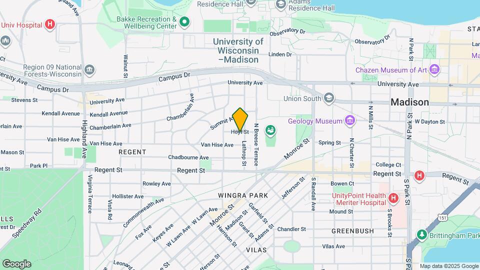 116 Lathrop St Map and Location Details