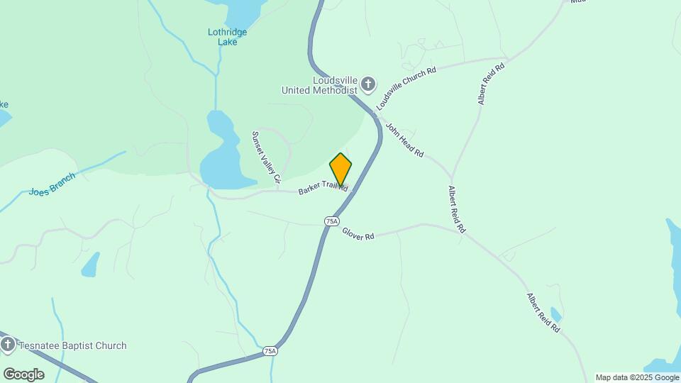 43 Barker Trail Rd Map and Location Details