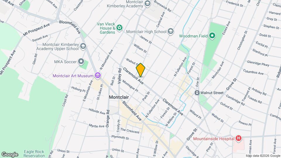 247 Claremont Ave Mapa y Detalles de la Ubicación