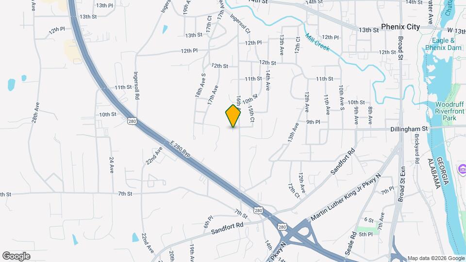 1003 16th Ct Mapa y Detalles de la Ubicación