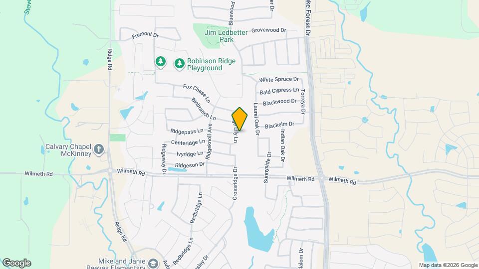 3416 Ridge Lily Ln Map and Location Details