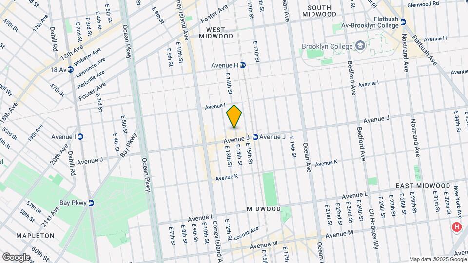 Midwood Arms Mapa y Detalles de la Ubicación