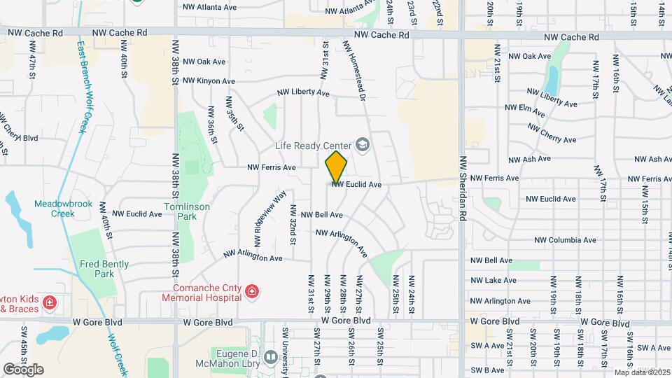 3008 NW Euclid Ave Map and Location Details