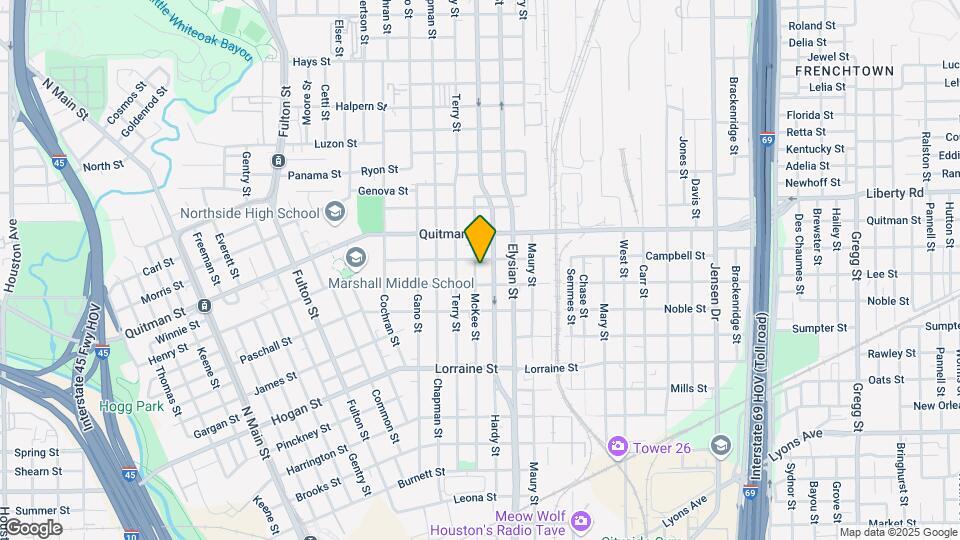 2214 McKee St Map and Location Details