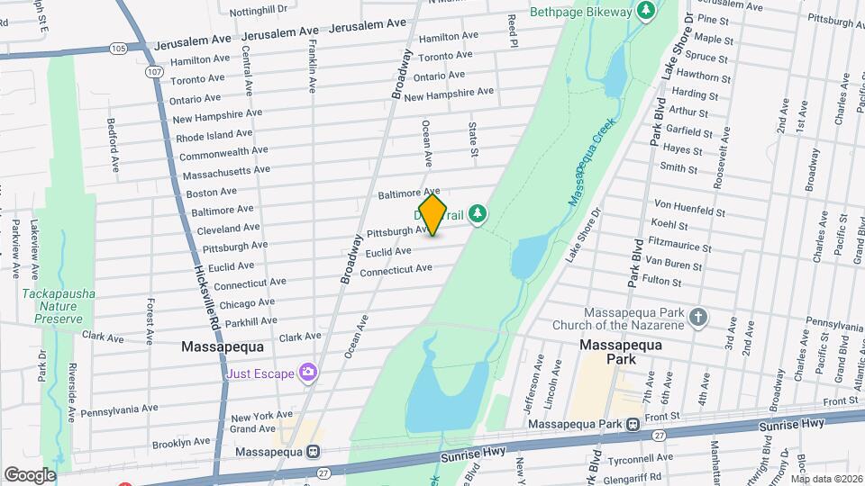 163 Euclid Ave Map and Location Details