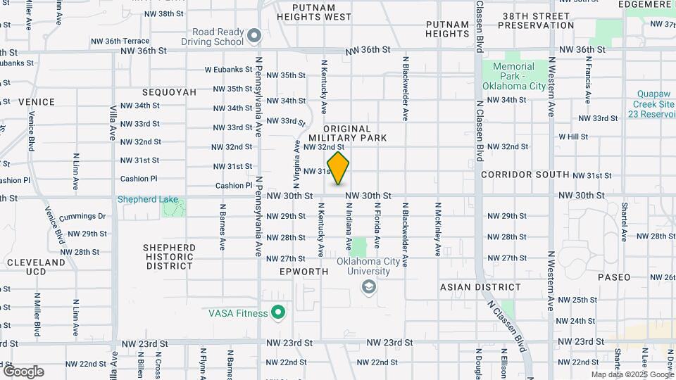 1817 NW 30th St Map and Location Details
