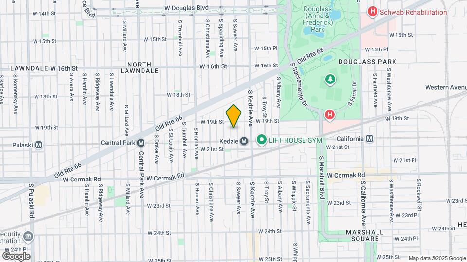 1918 S Sawyer Ave Map and Location Details