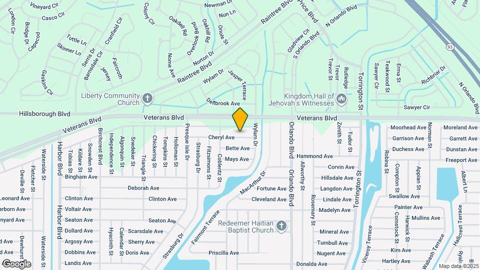 22404 Cheryl Ave Mapa y Detalles de la Ubicación