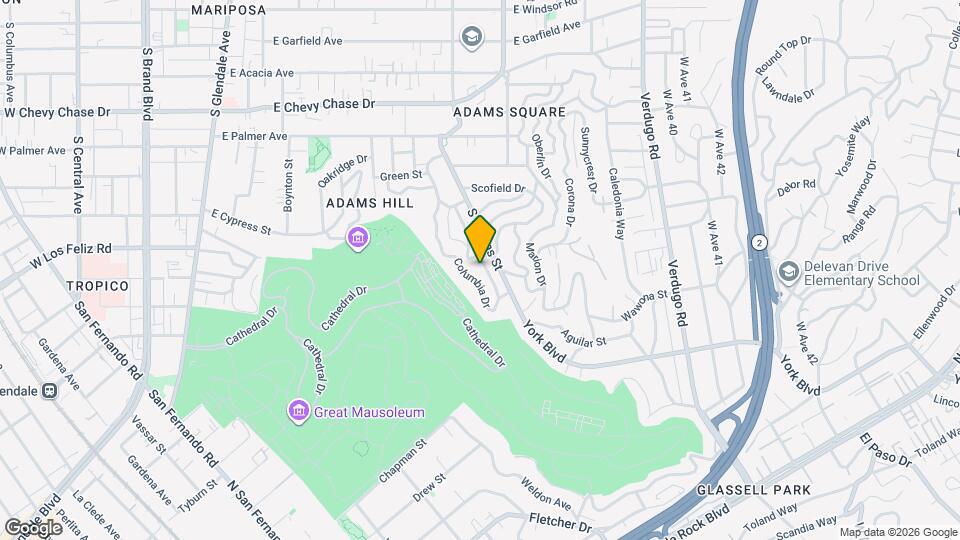 1411 Wellesley Dr Map and Location Details