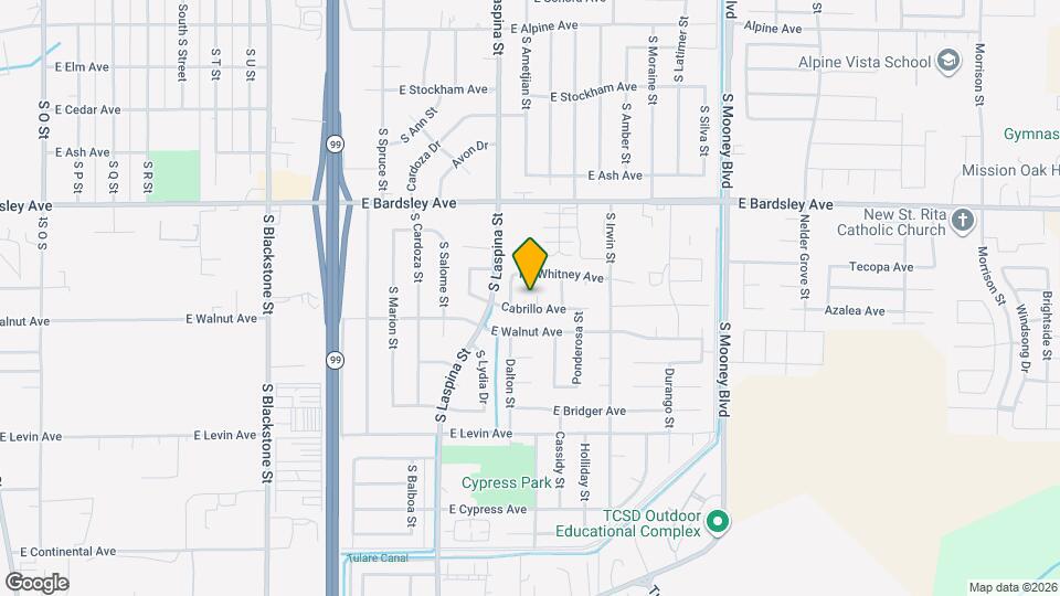 1281 Mt Brewer Ct Map and Location Details