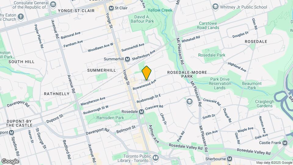 34 Rowanwood Ave Map and Location Details