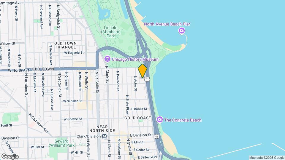 1500 N Lake Shore Dr Map and Location Details