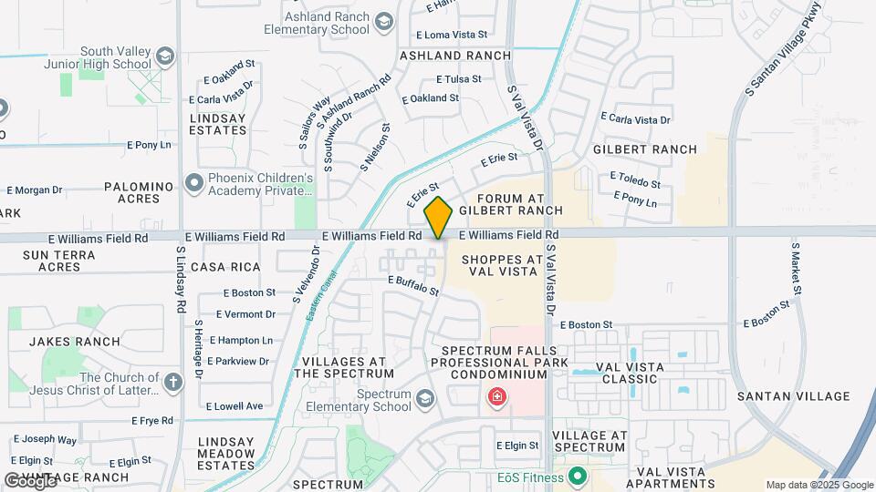 1352 E Clifton Ave Map and Location Details