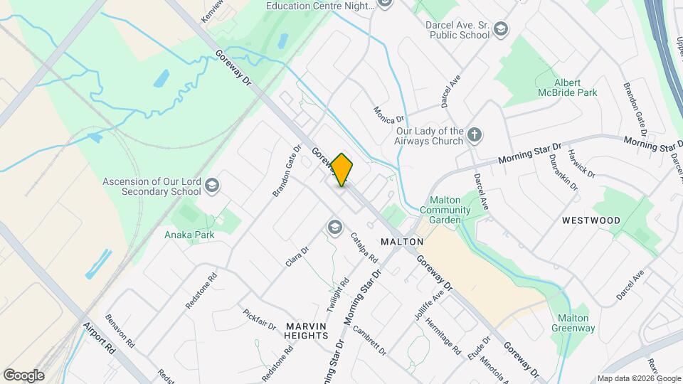 7500 Goreway Dr Map and Location Details