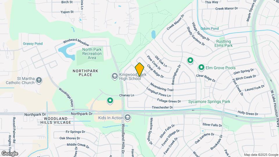 2403 Longleaf Pines Ln Map and Location Details