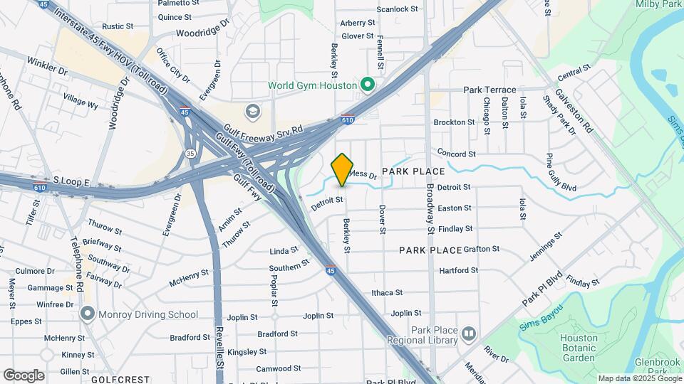 7837 Detroit St Map and Location Details
