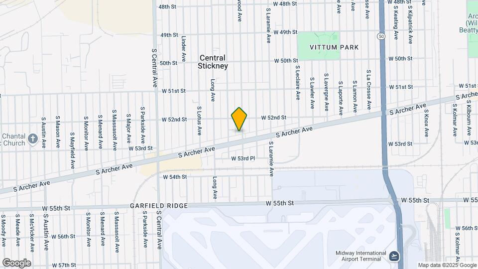 5230 S Lockwood Ave Map and Location Details
