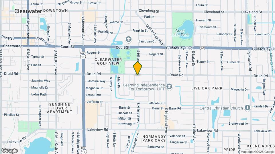 1375 Druid Ave E Map and Location Details