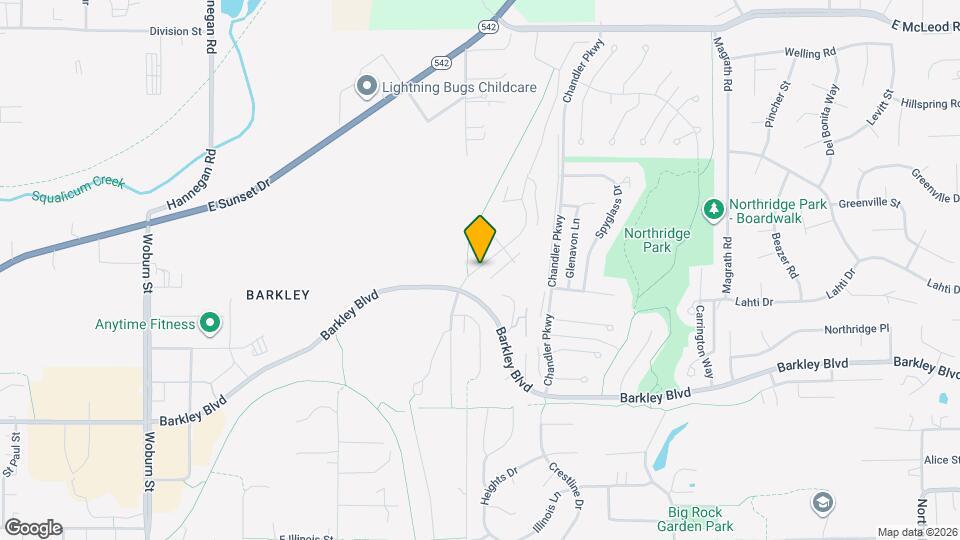 3309 Stonecrop Way Map and Location Details