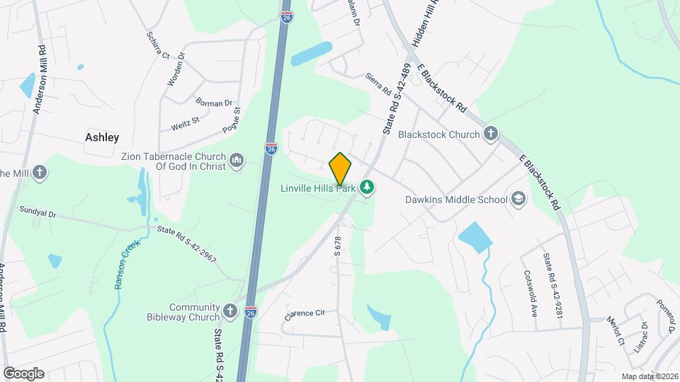 121 Braxton Dr Map and Location Details