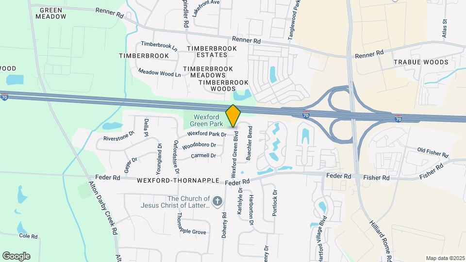1247 Wexford Green Blvd Map and Location Details